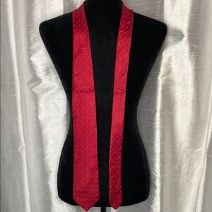 Brooks Brothers Red White Blue Textured Silk Tie